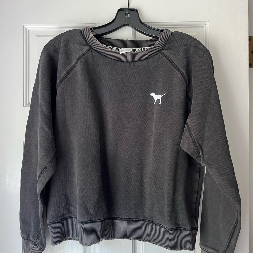 Victoria's Secret Black Crewneck Sweater